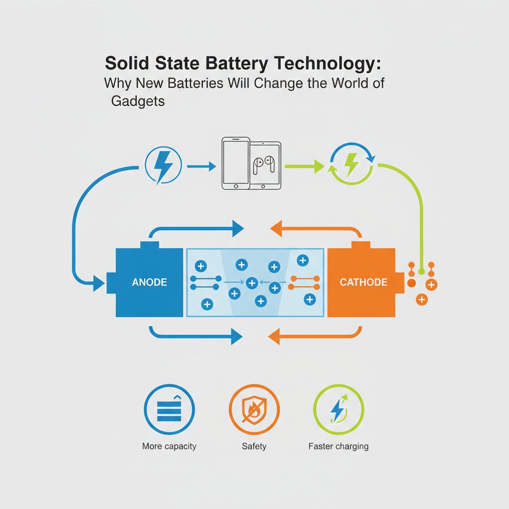 Технология Solid State Battery: почему новые аккумуляторы изменят мир гаджетов